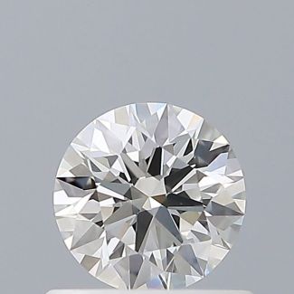 0.51 Carat Round G VVS1 EX GIA Natural Diamond