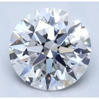 1.03 Carat Round F VVS2 EX GIA Natural Diamond