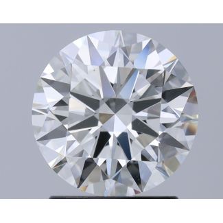 1.7 Carat Round H VS1 EX GIA Natural Diamond