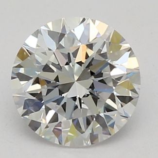 0.61 Carat Round D VVS2 VG EX GIA Natural Diamond