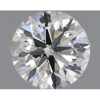 0.7 Carat Round I VS1 VG EX GIA Natural Diamond