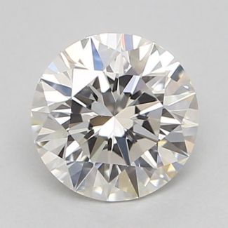 0.42 Carat Round H VS1 EX GIA Natural Diamond