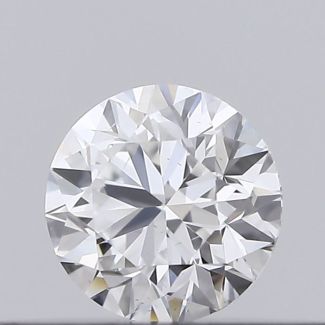 0.18 Carat Round E SI1 VG GIA Natural Diamond