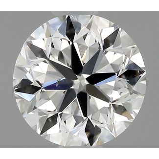 0.5 Carat Round H SI1 VG EX GD GIA Natural Diamond