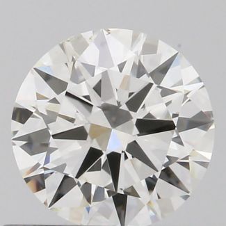 0.6 Carat Round H VS2 EX GIA Natural Diamond