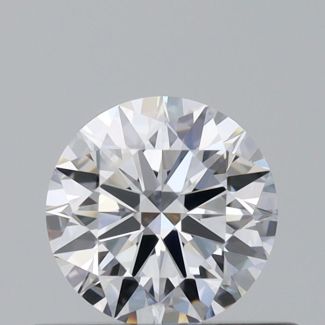 0.38 Carat Round D VVS1 EX VG GIA Natural Diamond