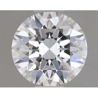 0.45 Carat Round D VVS1 EX GIA Natural Diamond