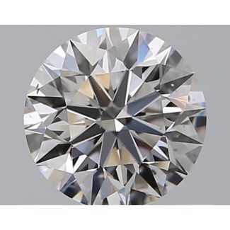 0.59 Carat Round D SI1 EX GIA Natural Diamond