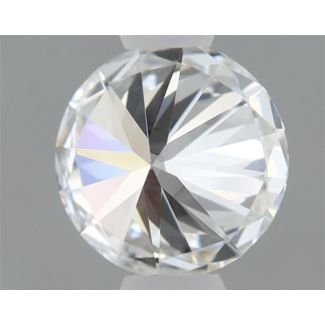 0.37 Carat Round E VVS1 EX GIA Natural Diamond