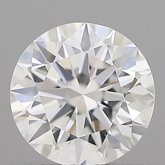 0.5 Carat Round D VVS2 EX GIA Natural Diamond