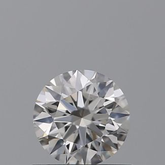 0.53 Carat Round E VS1 EX GIA Natural Diamond