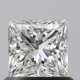 0.70 Carat Princess H VVS1 - VG GIA Natural Diamond