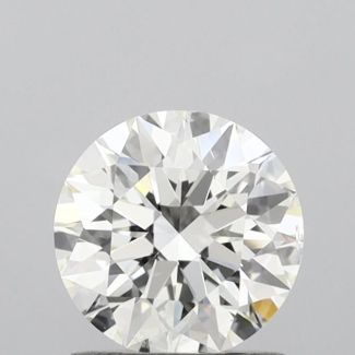 0.93 Carat Round H SI1 EX IGI Natural Diamond