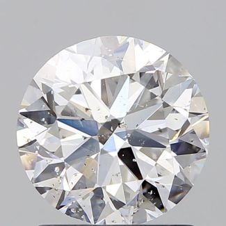 1.5 Carat Round D SI2 VG GIA Natural Diamond