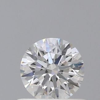 0.51 Carat Round E VS2 EX VG GIA Natural Diamond