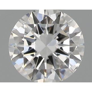 0.30 Carat Round E SI1 VG EX GIA Natural Diamond