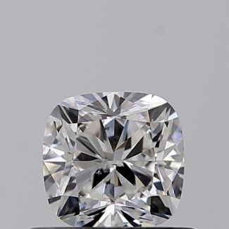 0.50 Carat Cushion Modified F SI1 - EX VG GIA Natural Diamond