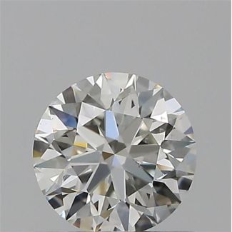 0.50 Carat Round H VS2 EX GIA Natural Diamond