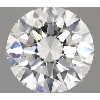 0.3 Carat Round D VS2 EX VG GIA Natural Diamond