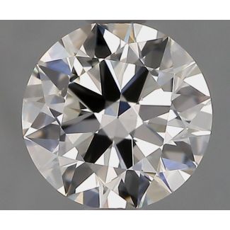 1.0 Carat Round H VVS2 EX IGI Natural Diamond