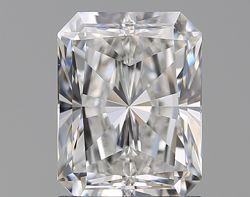 1.5 Carat Radiant E VVS2 - EX GIA Natural Diamond