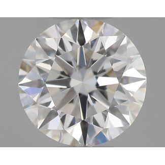 0.36 Carat Round G VVS1 EX GIA Natural Diamond