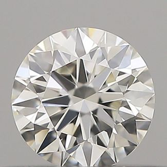 0.32 Carat Round H IF EX GIA Natural Diamond