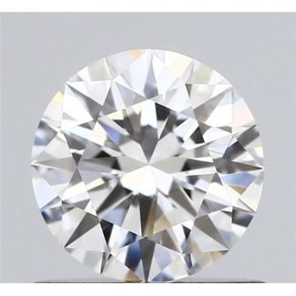 0.57 Carat Round D FL EX GIA Natural Diamond