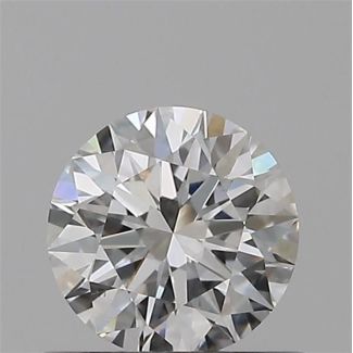 0.50 Carat Round E VS2 EX GIA Natural Diamond