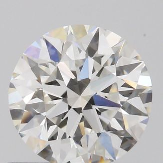 0.62 Carat Round H IF EX GIA Natural Diamond