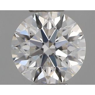 0.27 Carat Round G VVS1 EX GIA Natural Diamond