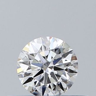 0.31 Carat Round G VVS2 EX GIA Natural Diamond