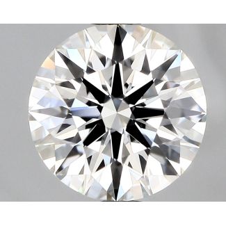 0.9 Carat Round I VVS2 EX GIA Natural Diamond