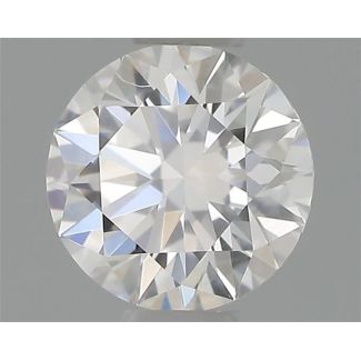 0.32 Carat Round F SI2 EX GIA Natural Diamond