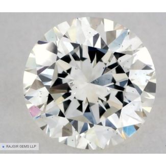 0.46 Carat Round I SI1 VG GIA Natural Diamond