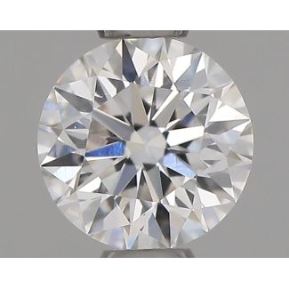 0.4 Carat Round E VS2 EX GIA Natural Diamond