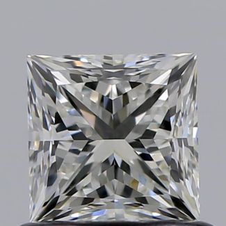 0.70 Carat Princess I VS1 - EX GD GIA Natural Diamond