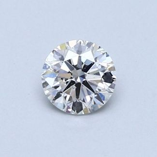 0.51 Carat Round F SI2 VG GIA Natural Diamond