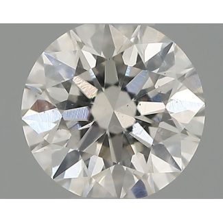 0.3 Carat Round F VS2 EX VG IGI Natural Diamond