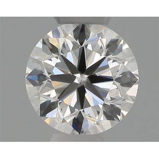 0.30 Carat Round F VS1 VG EX IGI Natural Diamond