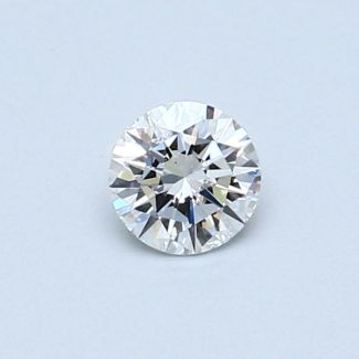 0.32 Carat Round D SI2 VG EX GIA Natural Diamond