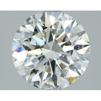 2.01 Carat Round H VS2 EX GIA Natural Diamond