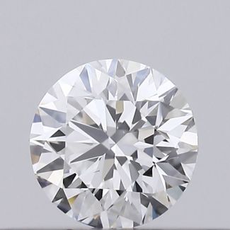 0.22 Carat Round D VS2 EX GIA Natural Diamond