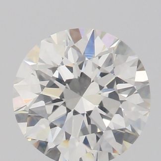 0.52 Carat Round G SI1 EX VG GIA Natural Diamond