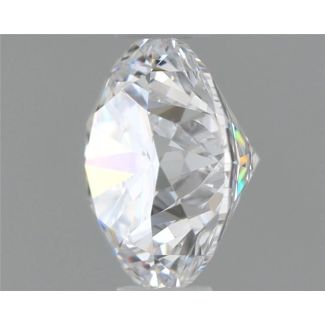 0.6 Carat Round D VVS2 EX GIA Natural Diamond