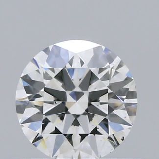 0.43 Carat Round E VS2 EX GIA Natural Diamond