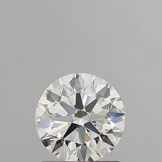 0.9 Carat Round F VVS1 EX GIA Natural Diamond