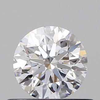 0.5 Carat Round D VS1 EX GIA Natural Diamond