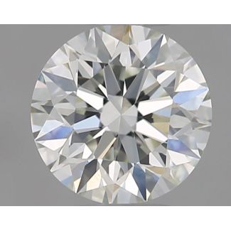 0.71 Carat Round G VS1 EX GIA Natural Diamond