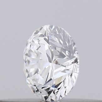 0.18 Carat Round D VS2 EX GIA Natural Diamond